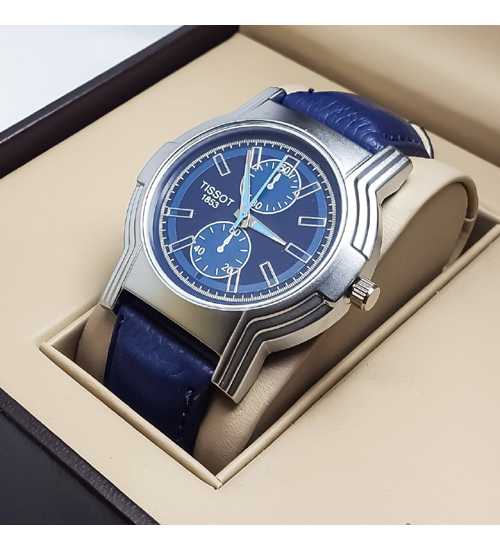 Dial Color: White, Case Shape: Round, Dial Glass material: Mineral\r\nBand Color: Brown, Band Material: Leather\r\nWatch Movement Type: Quartz, Watch Display Type: Analog\r\nCase Diameter: 38 millimeters\r\nWater Resistance Depth: 30 meters, Buckle Clasp